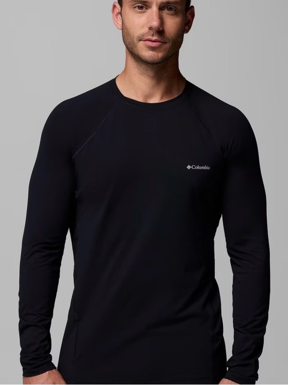 Columbia Omni-Heat Baselayer Long Sleeve Shirt Men's Size Small